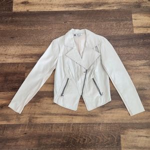 NWOT White Jennifer Lopez Jacket